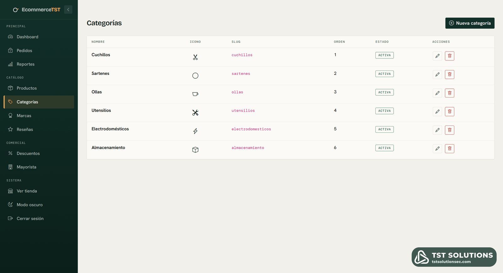 ECOMMERCE TST — Captura 13