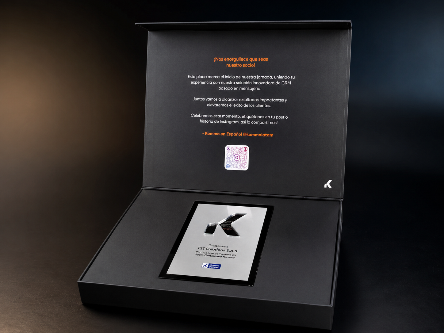 Certificación Kommo Partner - Placa 2