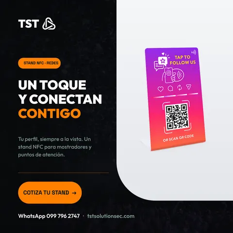 PLACA INSTAGRAM NFC